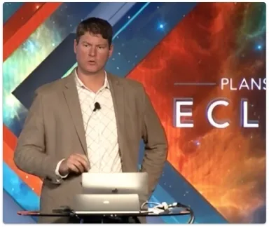 Brad Kaloupek presenting